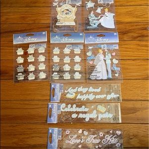EK Success Disney Cinderella Wedding Stickers